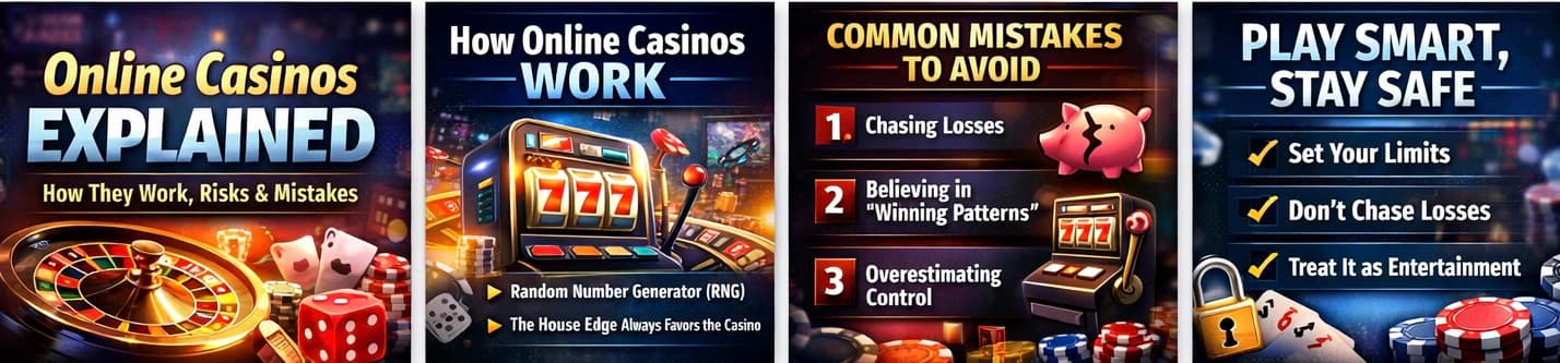 Online Casinos Explained: How They Work, Risks, and What Most Users Get Wrong