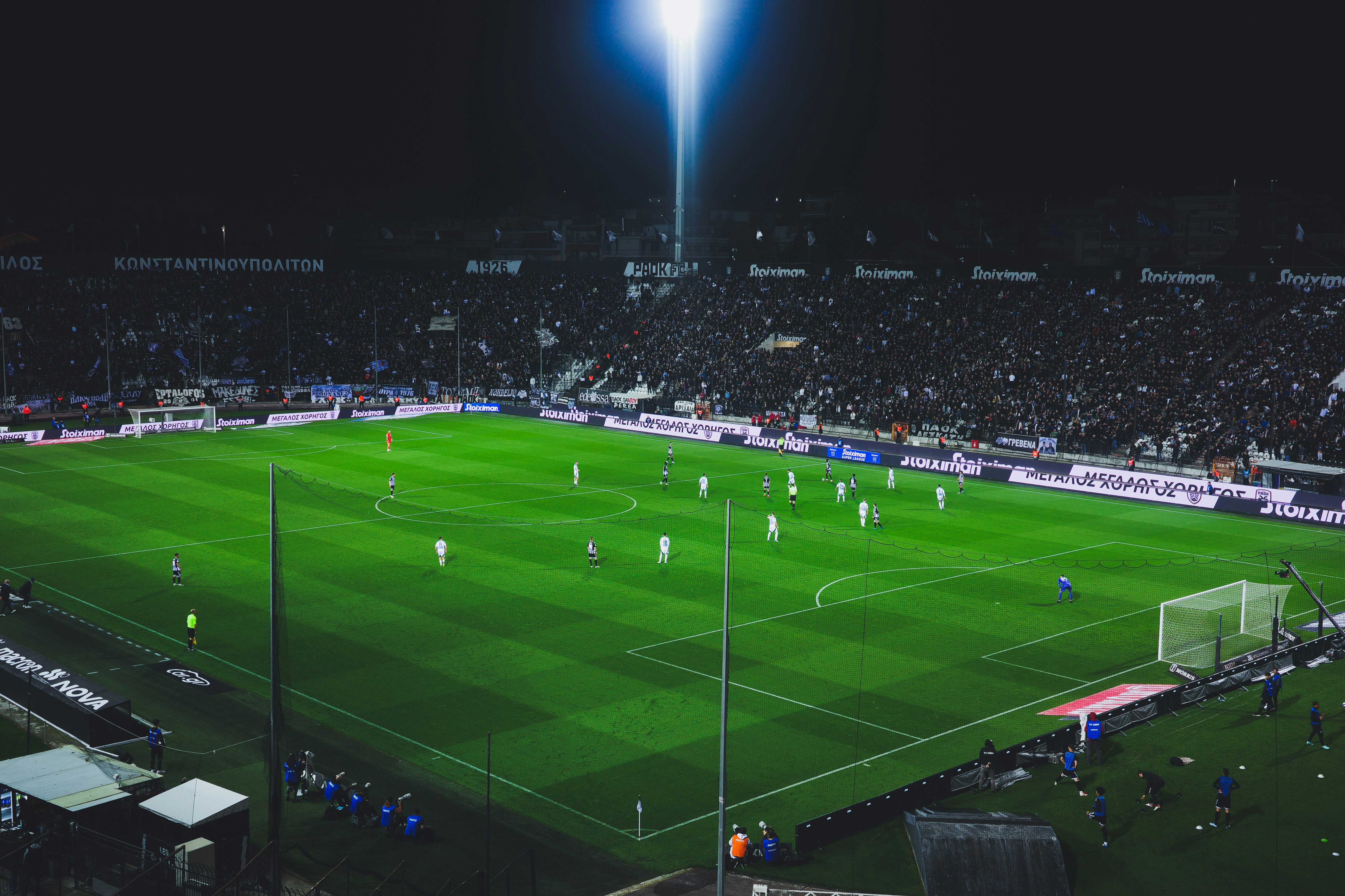 Football stadium background